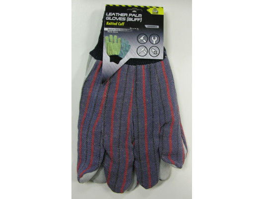 Leather Gloves – Candy Stripe Back