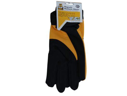 Mechanics Gloves with 2-Piece Magnets