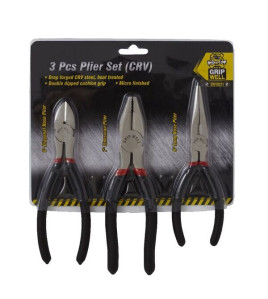 3pc micro finish plier set