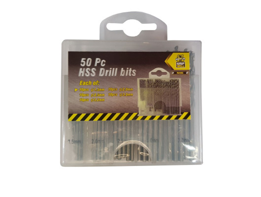 50pc HSS Drill Bit set