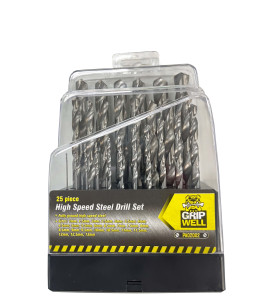 25Pc 1-13mm Drill Bit Set