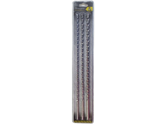 3PC Long Masonry Drill Bit Set