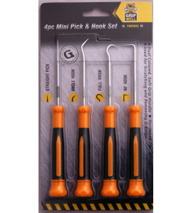4Pc Mini Hook and Pick Set