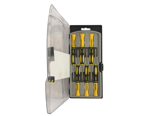 6Pc Precision Screwdriver Set in Case