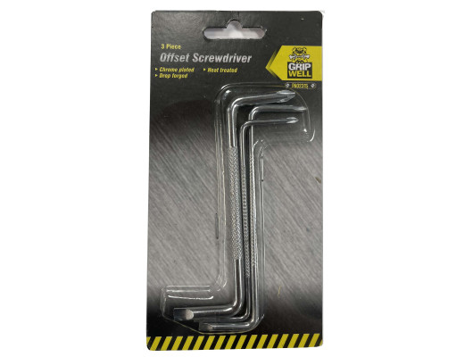 3Pc Offset Screwdriver Set