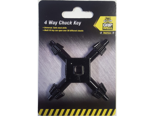 4 Way Chuck Key