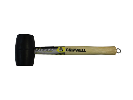 12oz/334g BLACK Rubber Mallet