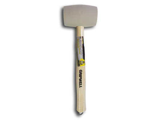 16oz/450g WHITE Rubber Mallet