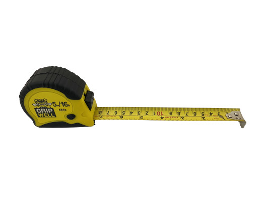 5m/16ft x 25mm Top lock Tape measure