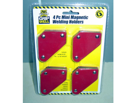 4pc Magnetic Mini Clamp set