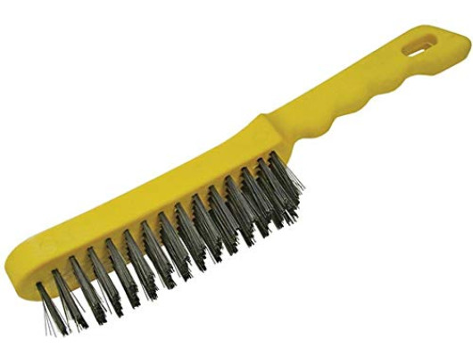 3 Row Plastic handle Wire Brush