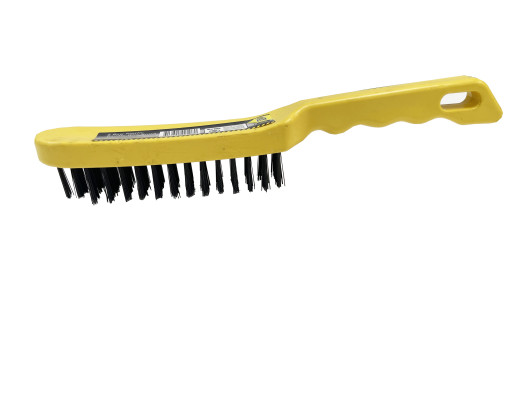 4 Row Plastic handle Wire Brush