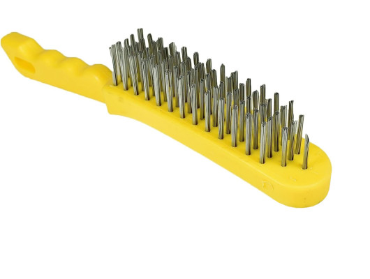 5 Row Plastic handle Wire Brush