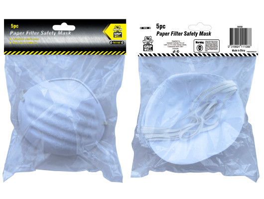 5 PC Paper Filter masks