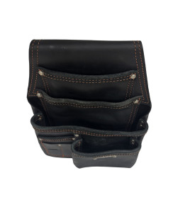 4 Pocket Leather Nail Bag