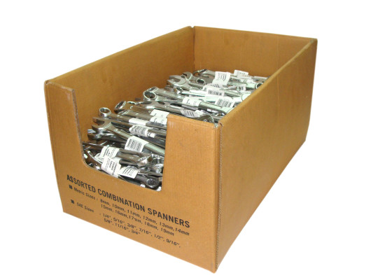 Spanners bulk af/mm(343pcs)