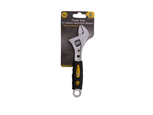6" HQ Adjustable wrench with cushion handle