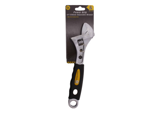 10" HQ Adjustable wrench with cushion handle