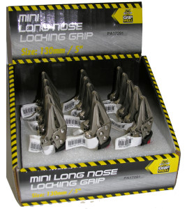 Mini longnose lock grip plier 5"(DB15pc)