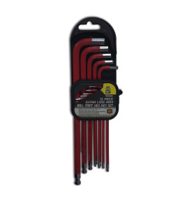 13pc AF Extra Long RC Ball End Hex Key Set