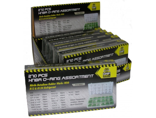 270pc HNBR O-ring Assortment
