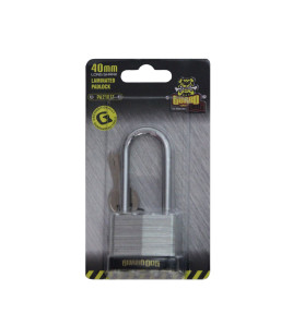 40mm Long shank Laminated Padlock