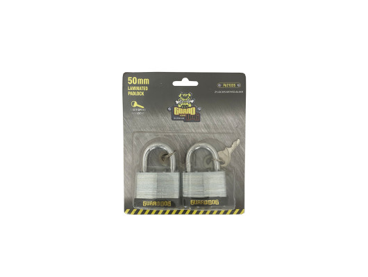 2pc 50mm Keyed alike Laminated Padlock