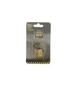 20mm Solid Brass Padlock