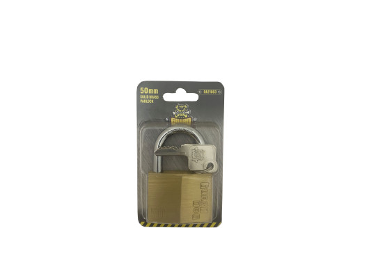 50mm Solid Brass Padlock