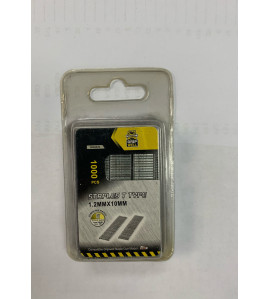 T-Type Staples 10mm, 1000pcs (1.2mm)