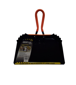 400mm / 16&quot; Jumbo Shop Dust Pan with Heavy-Gauge Handle