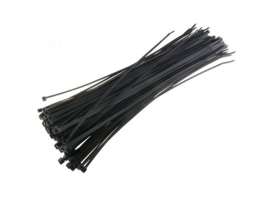 Black Cable Ties (100pk) 300x4.8mm