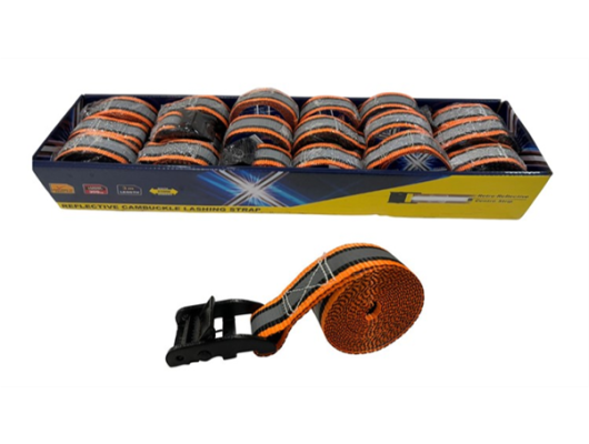 Reflective Lashing Strap 2m (300kg LC) - (DB 21PCS)