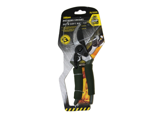 8" / 200mm Pruning Shears with Soft Grip