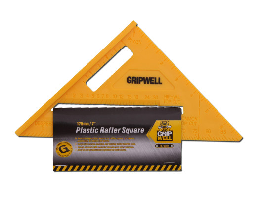 10" Triangle Rafter's Layout Set Square