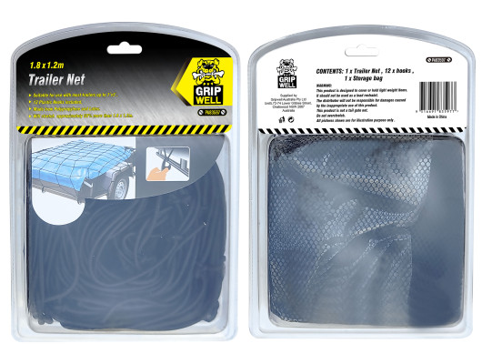 Cargo Trailer Net 1.8 X 1.2M  Elastic