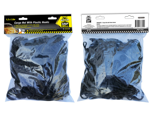 Truck Net 1.2 x 1.8m (4'x6') with 12 Hooks