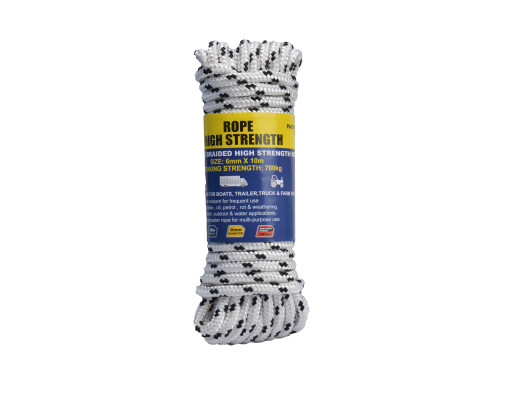 Polyester High strength Rope 6mm x 10m