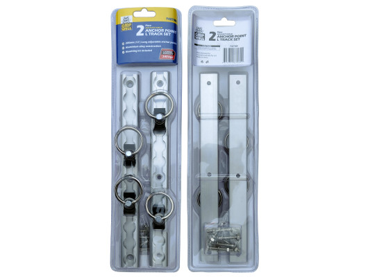305mm (12") 2pc L Track Anchor Point set